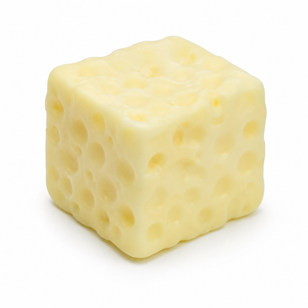 Jumbo Cheese Cube Stress Ball