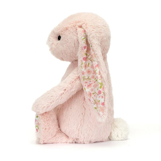 Powder Pink Plush Bunny — Cherry Blossoms