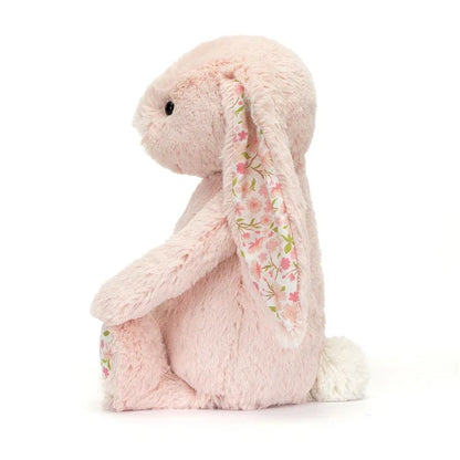 Powder Pink Plush Bunny — Cherry Blossoms
